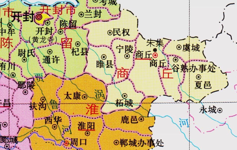 河南省最东部的永城县,1949年,为何会被划入了安徽省?