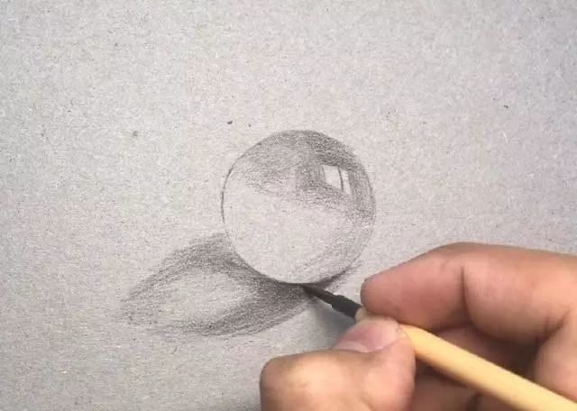 写实素描步骤及画法,手把手教你画小水滴