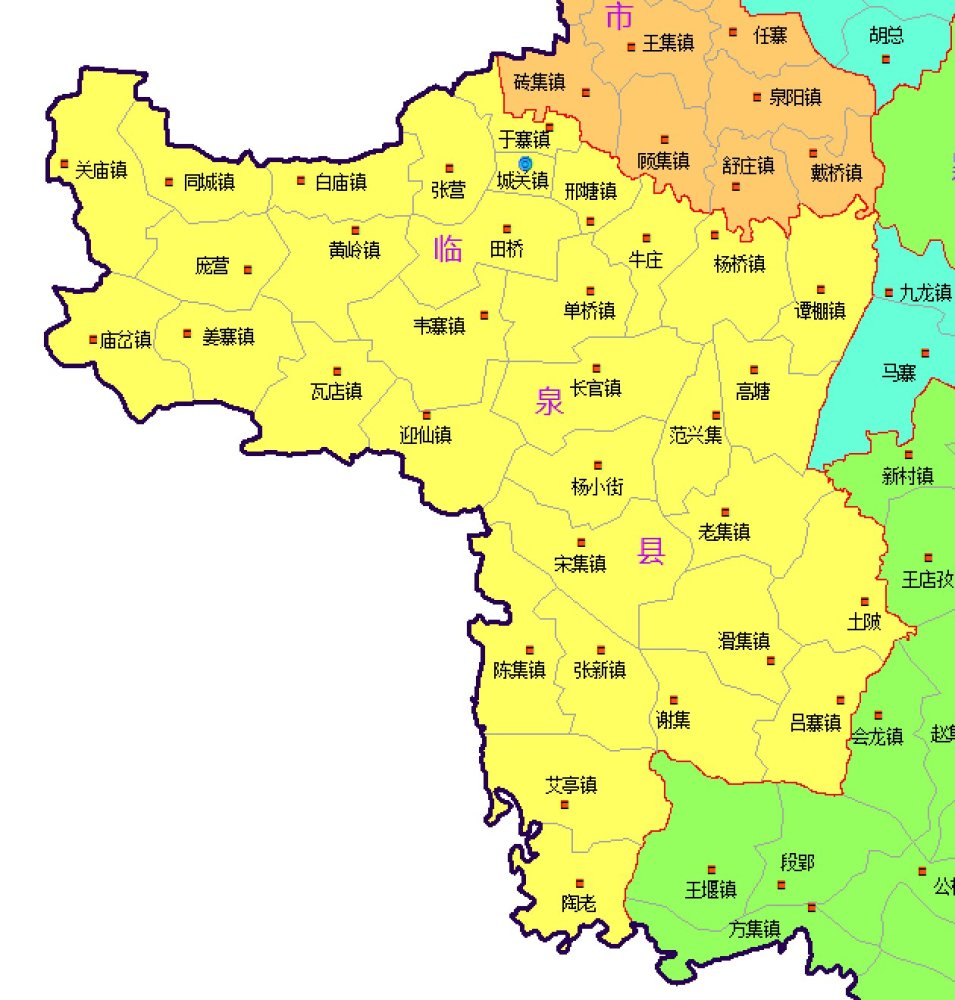 临泉县地图