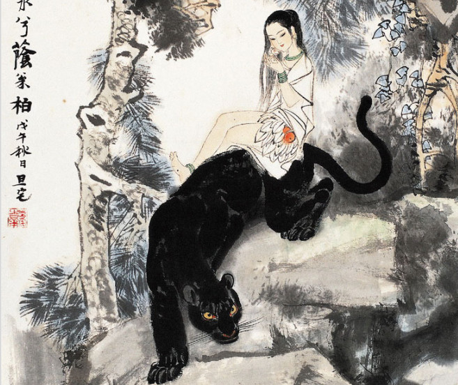 中国版的美女与野兽:屈原笔下的多情山鬼“瑶”，究竟象征着什么