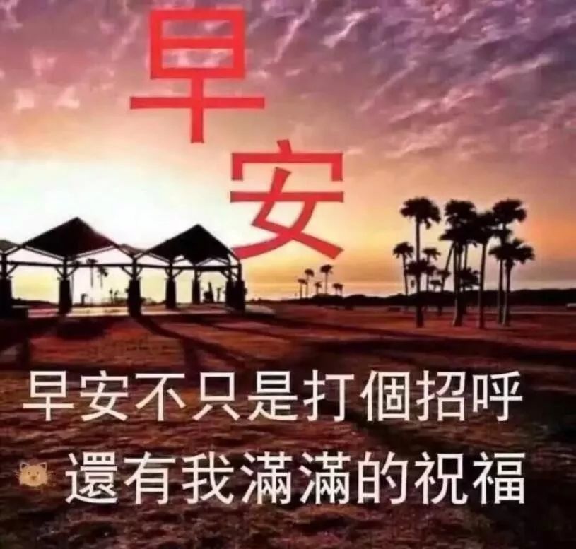 最新暖心早安问候语图片表情带字,早安清晨短信问候