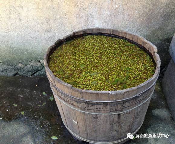屏南鸳鸯果十几道工序后苦味荡然无存食之清爽可口