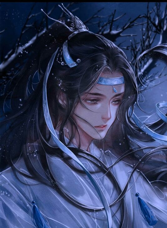 魔道祖师壁纸:魏无羡头发凌乱了