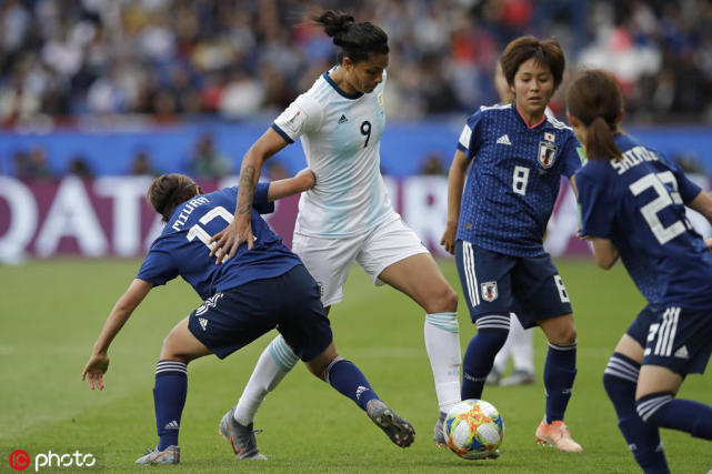 阿根廷女足0-0逼平日本女足 获队史世界杯第1分