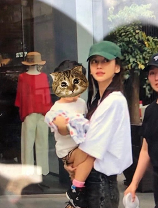 黄晓明小海绵探班baby,baby黄晓明小海绵合照 小海绵,baby,黄晓明