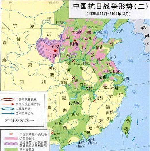 二战时,日本侵占了我国大片领土,为何仅占领了半个浙江省?
