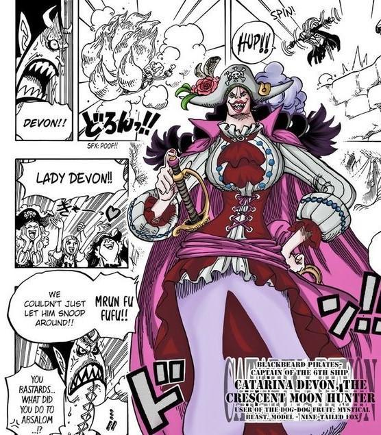 海贼王:九尾狐戴彭本身是个大美女,尾田将她丑化却由