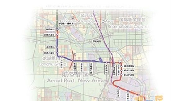 郑州地铁2号线南延线新郑机场城郊线确定通车