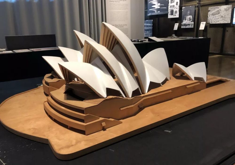 悉尼歌剧院的工作模型