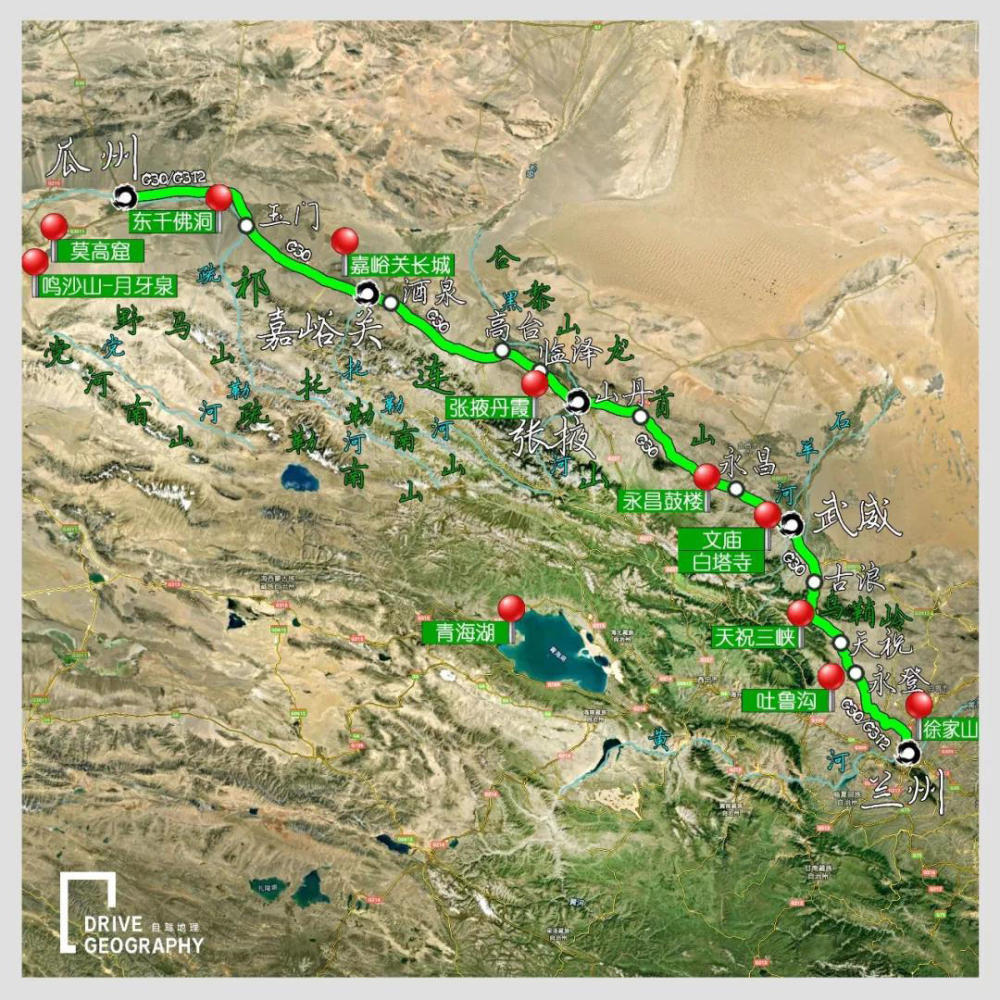 摩旅河西走廊,飞驰天山南北,是怎样的狂野与孤独?中国自驾地理