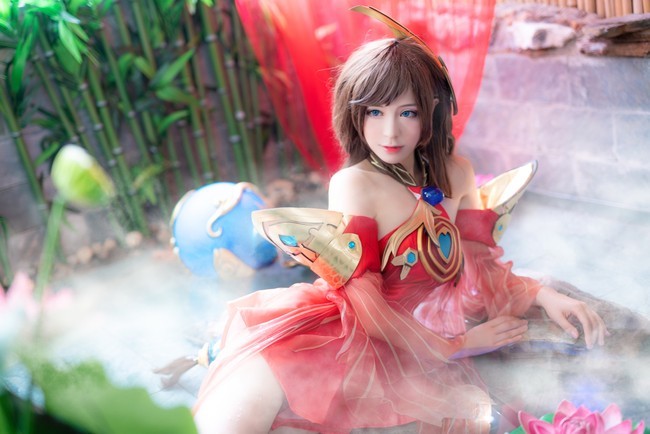 Cosplay女英雄 cos,原神cos八重神子 王者荣耀,大乔,cos,cosplay