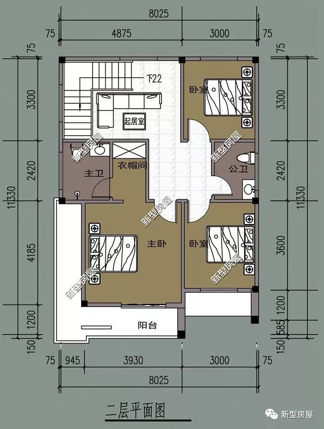 农村8米面宽如何建好房?这6套好看不贵,第6套后院做菜园真不错