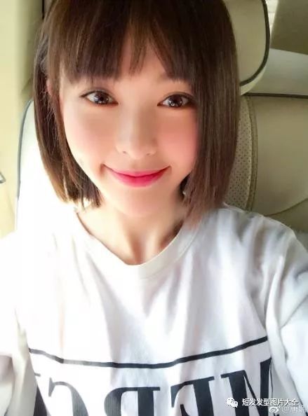 齐耳碎发 发型脸型设计搭配图片大全