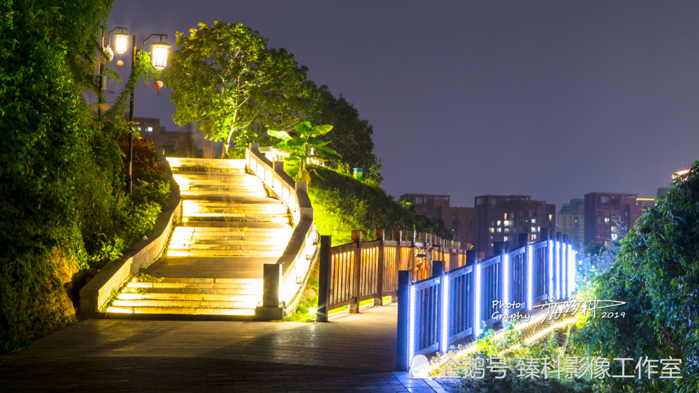 莆田最美的夜景灯光璀璨,18张照片带你在夏夜畅游绶溪!