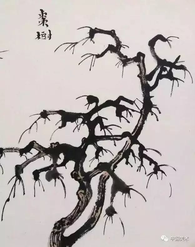 松树榆树桦树枣树10几种树的画法合集附带字形画法收藏
