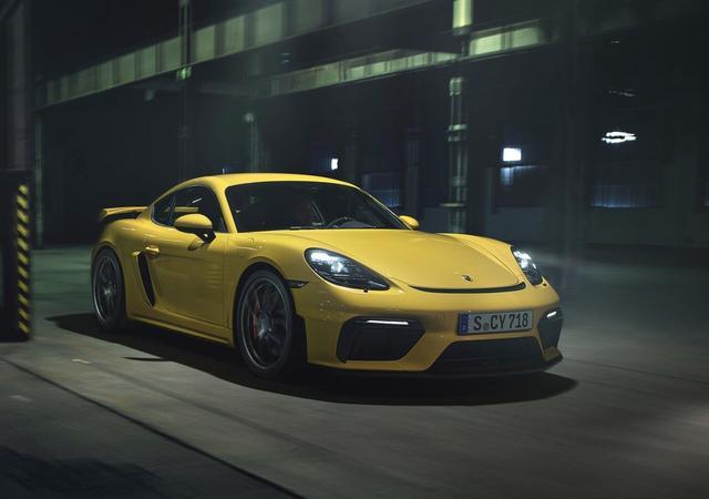 保时捷718 cayman gt4/spyder官图发布