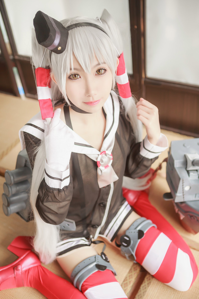 艦隊collection天津风cos:我可以成为最厉害的船舰