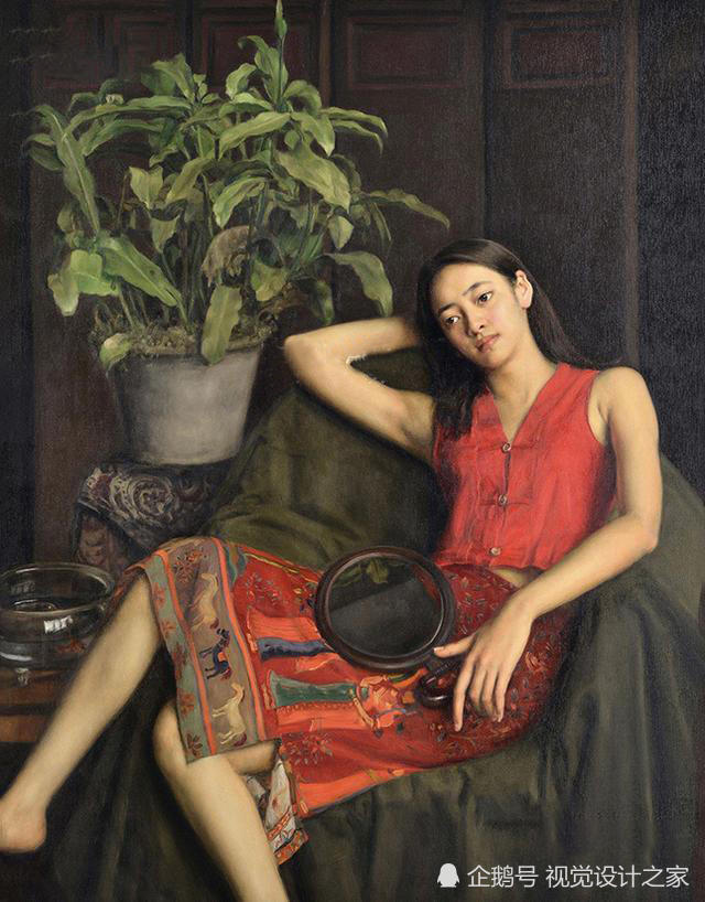 国人油画大师-杨飞云在新婚之夜画下自己妻子的唯美人体