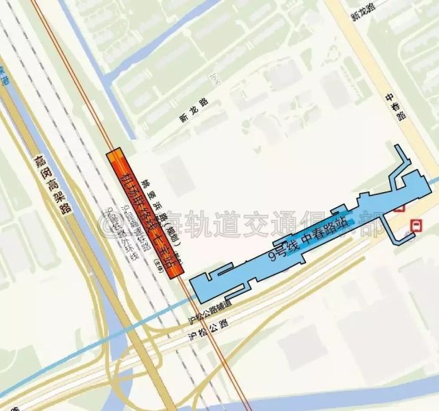 与沪昆高铁平行,机场联络线七宝站长啥样?效果图来了
