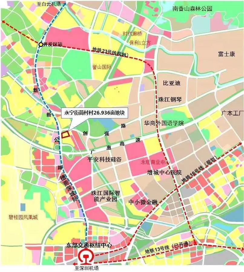 好地网6月19日消息(研究员 潘志彬)据好地研究院获悉,广州增城近期拟