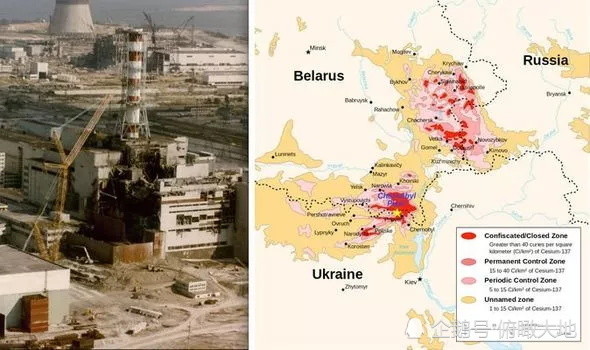 切尔诺贝利辐射地图:受核辐射影响的国家有哪些?