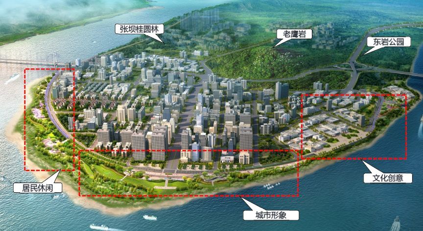 崭新的中央活力区,泸州茜草未来这么建