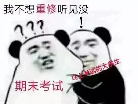 怼班导·专属表情包:我不想重修,听见没!