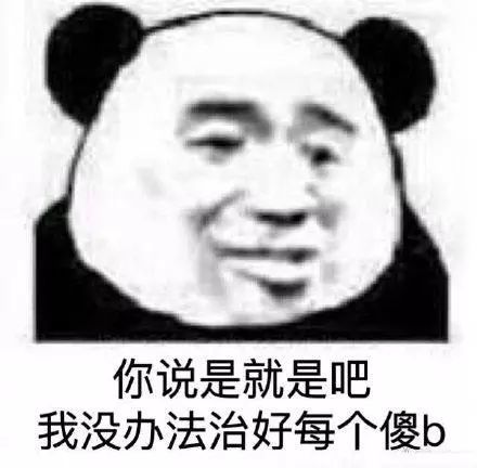 原来你就是人们常说的傻x