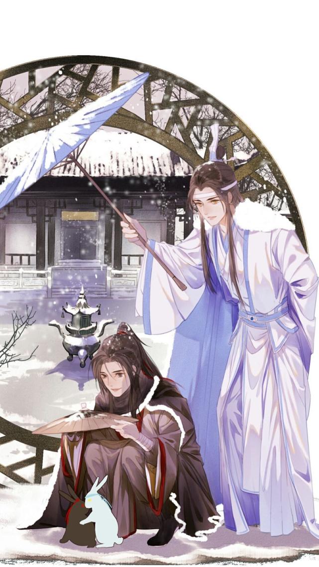 魔道祖师精美壁纸,张张让人舔屏,魏无羡真香警告!