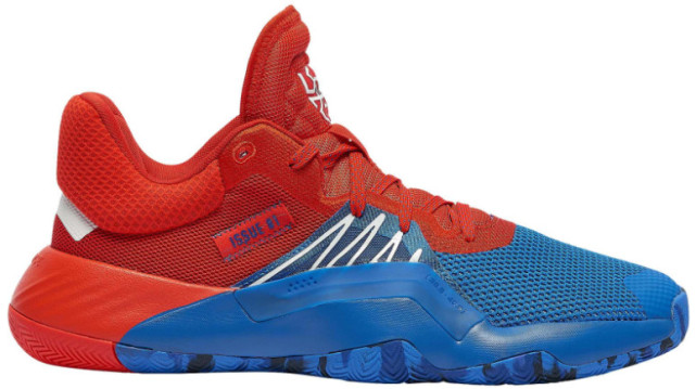 蜘蛛侠经典红蓝配色 爵士球星米切尔首款签名鞋下月初发售