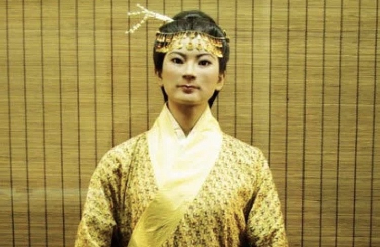 辛追夫人复原蜡像