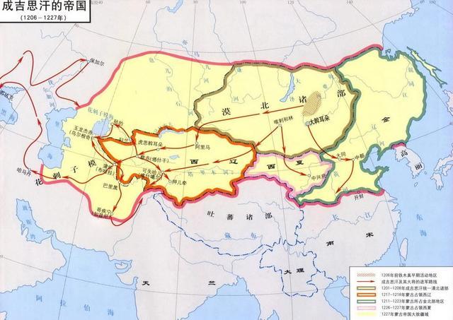 按照双方明面上的实力, 成吉思汗是远远不如乃蛮部的.