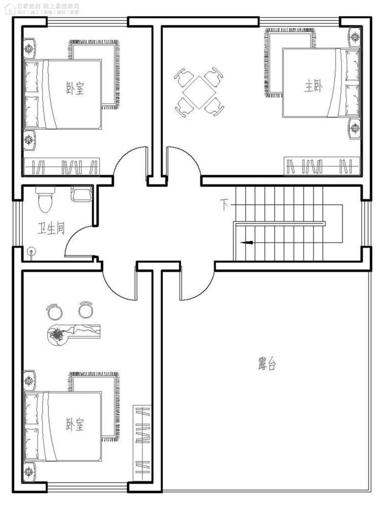 开间9米×进深12米房间外观设计如何使得房屋华贵展示