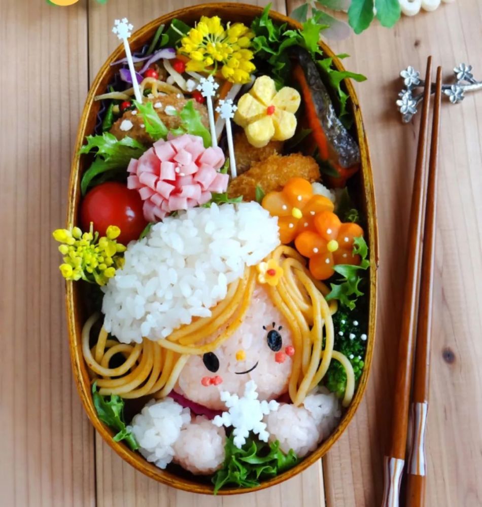 伟大的便当,它是用食物作的诗