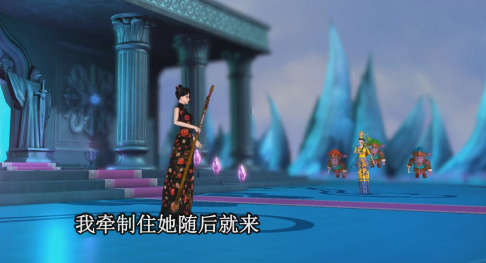 说好的变成石像呢?辛灵仙子果然神通广大,被困的人都能带出来