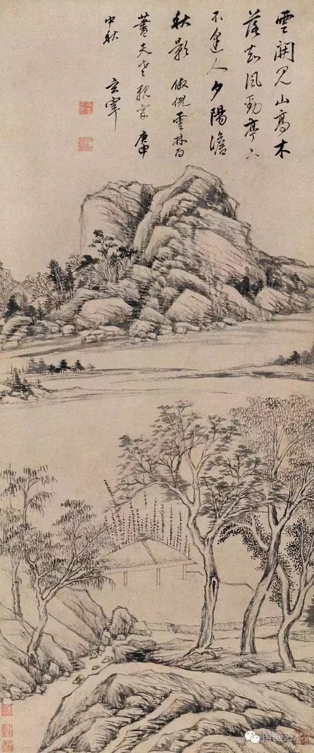董其昌画山水的秘诀,全在这里