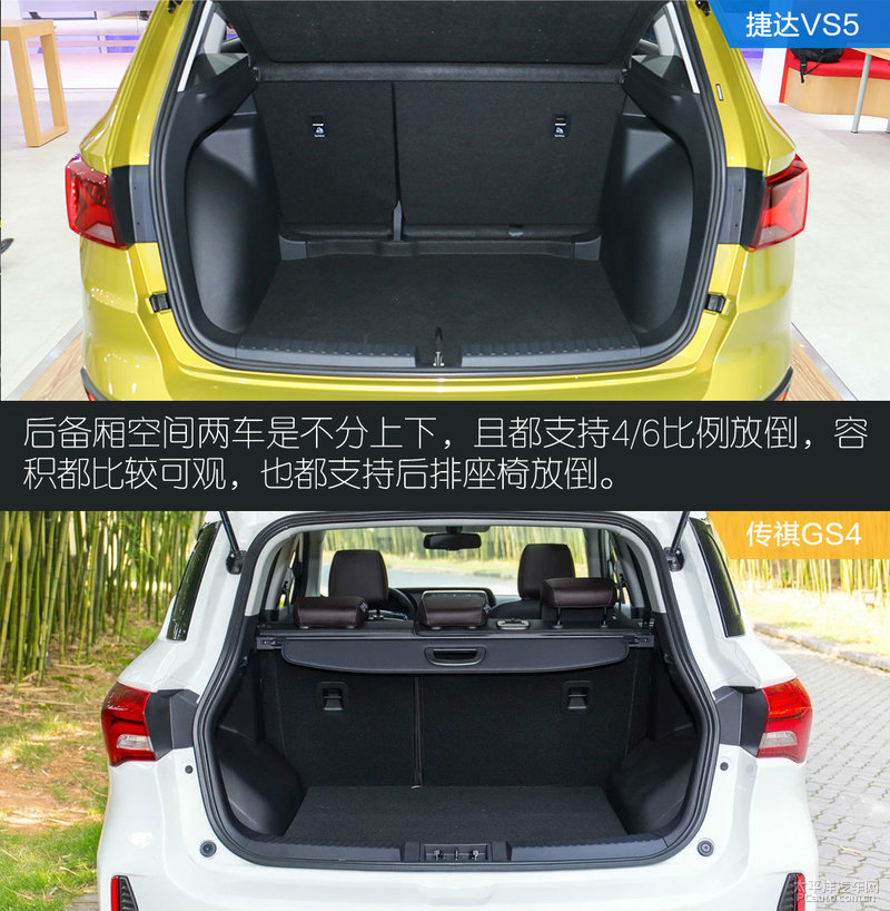 空间一直都是自主品牌suv的优势,基于捷达vs5有可能的竞品车型,我们