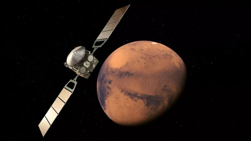 抵达火星后不久,"火星快车"的行星傅立叶光谱仪首次发现大气中存在