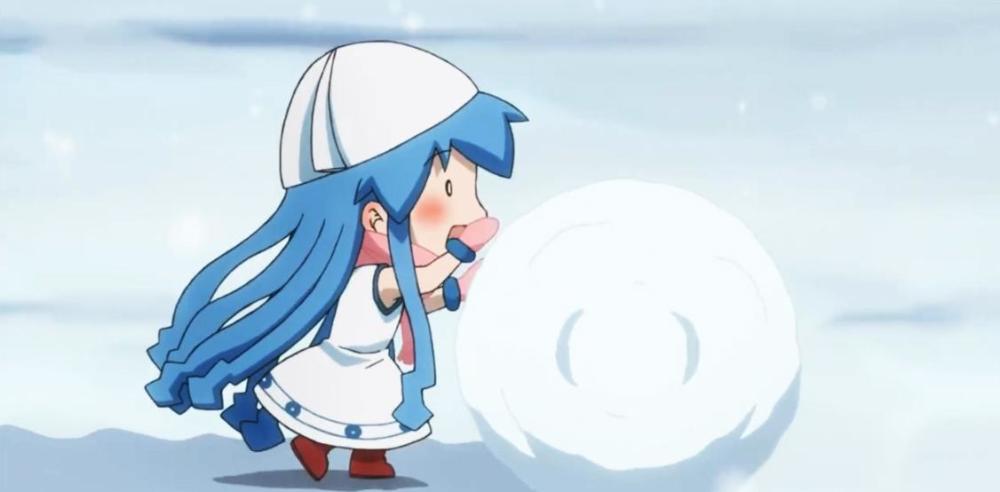 迷你乌贼娘太可爱了,好想养一只呢!