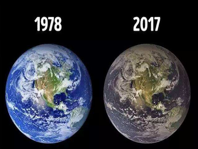 地球早已伤痕累累,43年前的蔚蓝星球已不复存在!