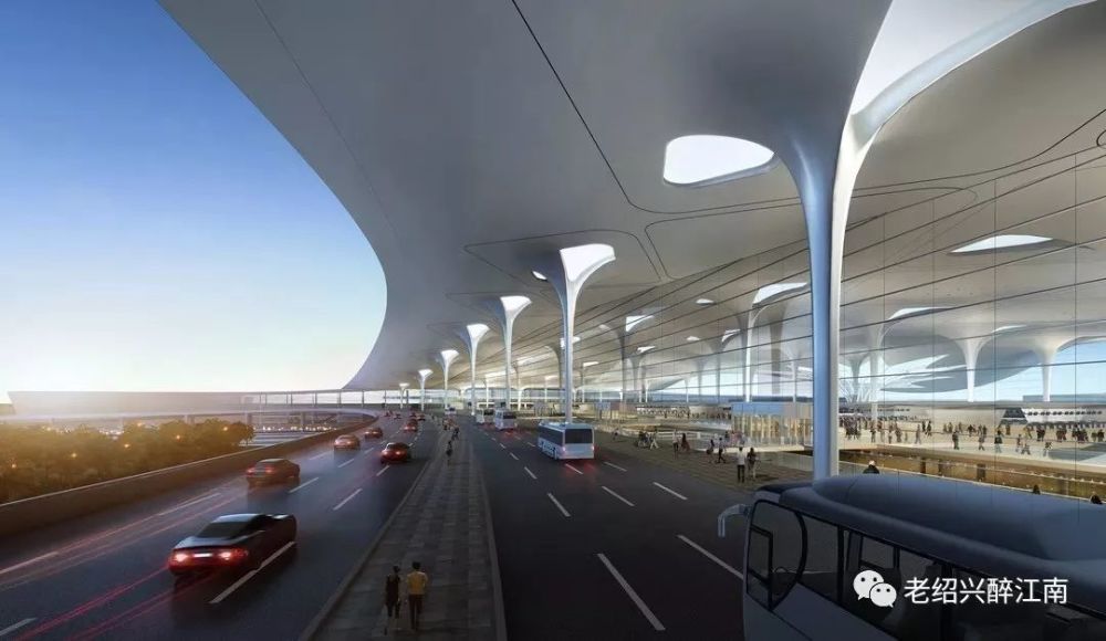 萧山国际机场完成终端扩建规划!绍兴市区地铁,高铁,快速路将直达机场