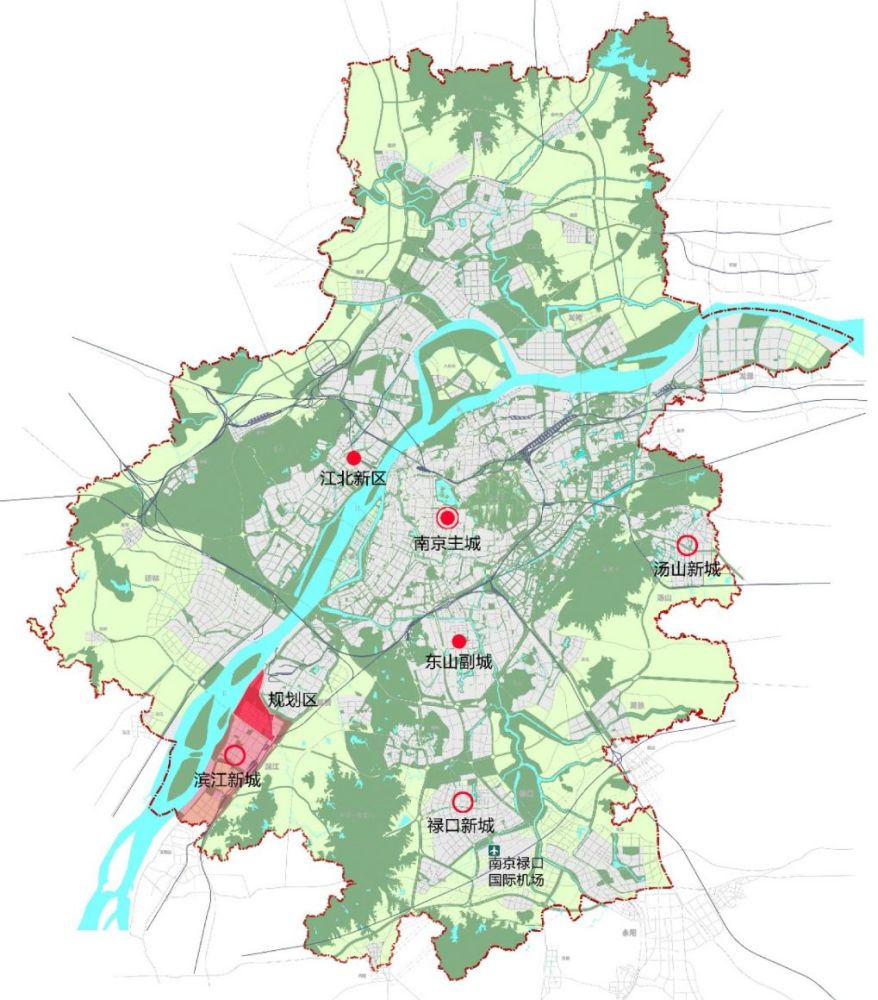 滨江新城江宁组团位于南京市江宁区滨江新城背部,区位条件优越,山水