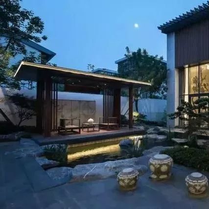 宅中有院,图片有屋,屋中有院,院中有天----庭院设计的院中建筑设计玻璃图片