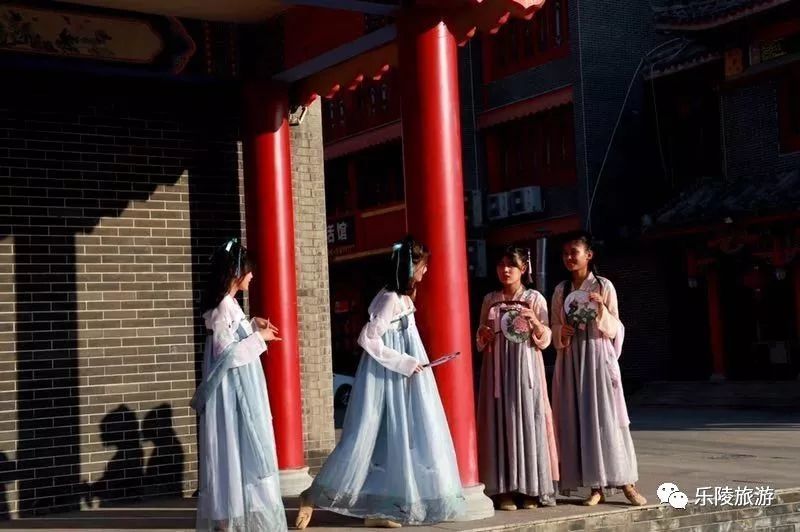 乐陵汉服小姐姐,带你穿越小城千年