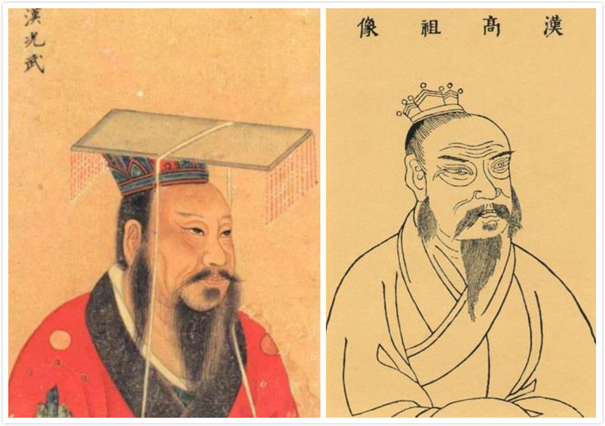 刘邦和刘秀的比较研究,大汉王朝开国帝王与中兴之主的