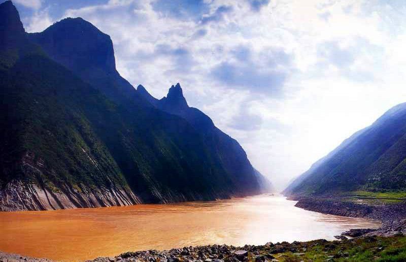 老照片:三峡大坝还没建成时的罕见照片,简直是人间仙境!