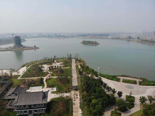 景观分布图 据濉溪县建投公