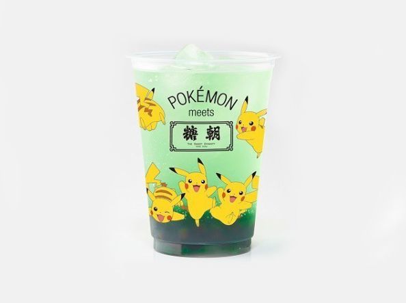 霓虹奶茶界又搞事情了限量pokemon珍珠奶茶每一款都想喝