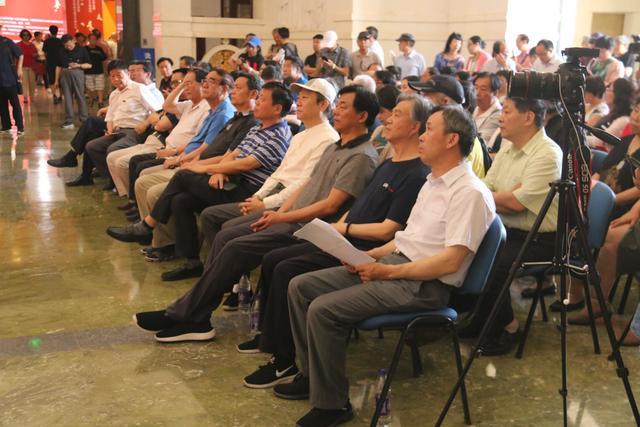 商丘市非物质文化遗产北京民族文化宫精品展开幕式现场