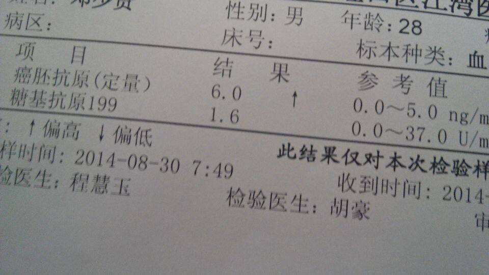 癌胚抗原cea多高,可以诊断为癌症?医生告诉你答案